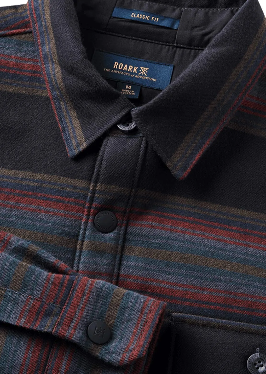 Roark Men's Nordsmann Bonded Flannel Button Up Shirt sold by Prfo product image thumbnail 3