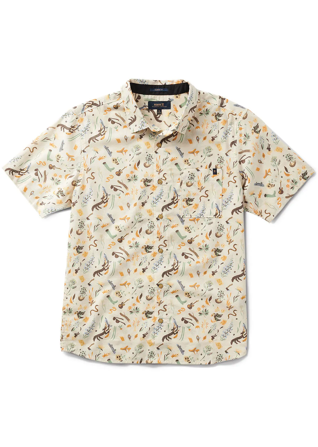 Roark Men's Journey Woven Button Up Shirt sold by Prfo