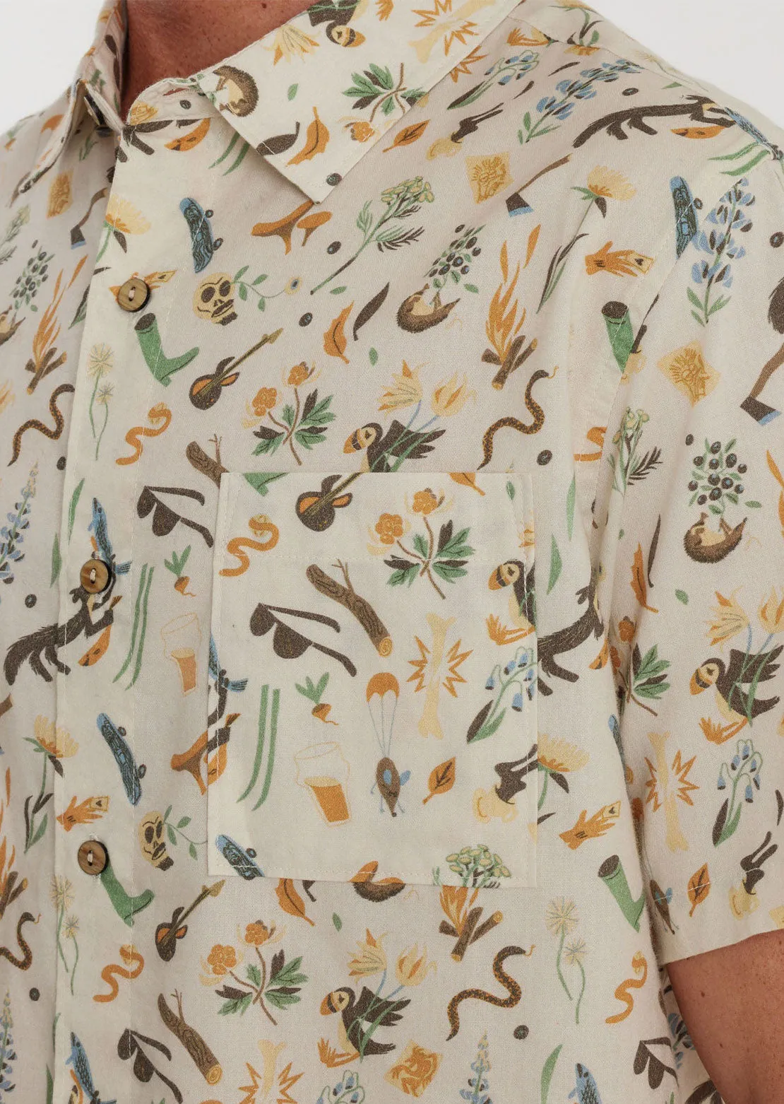 Roark Men's Journey Woven Button Up Shirt sold by Prfo product image thumbnail 4