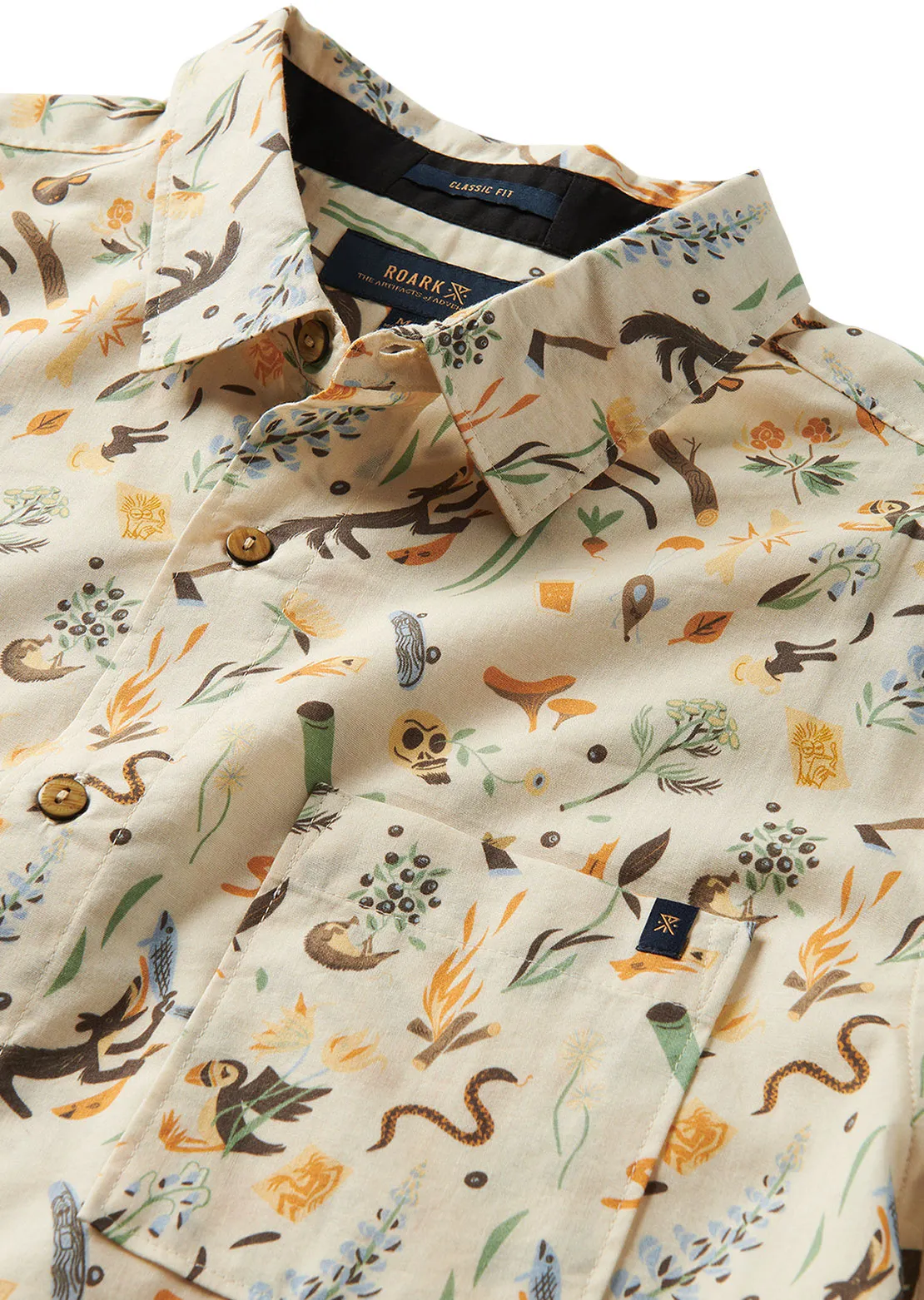 Roark Men's Journey Woven Button Up Shirt sold by Prfo product image thumbnail 3