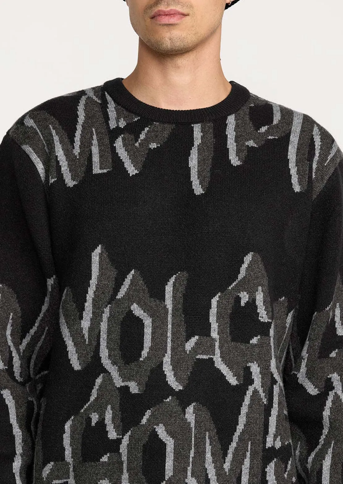 Volcom Men's Stone Jacquard Sweater sold by Prfo product image thumbnail 3