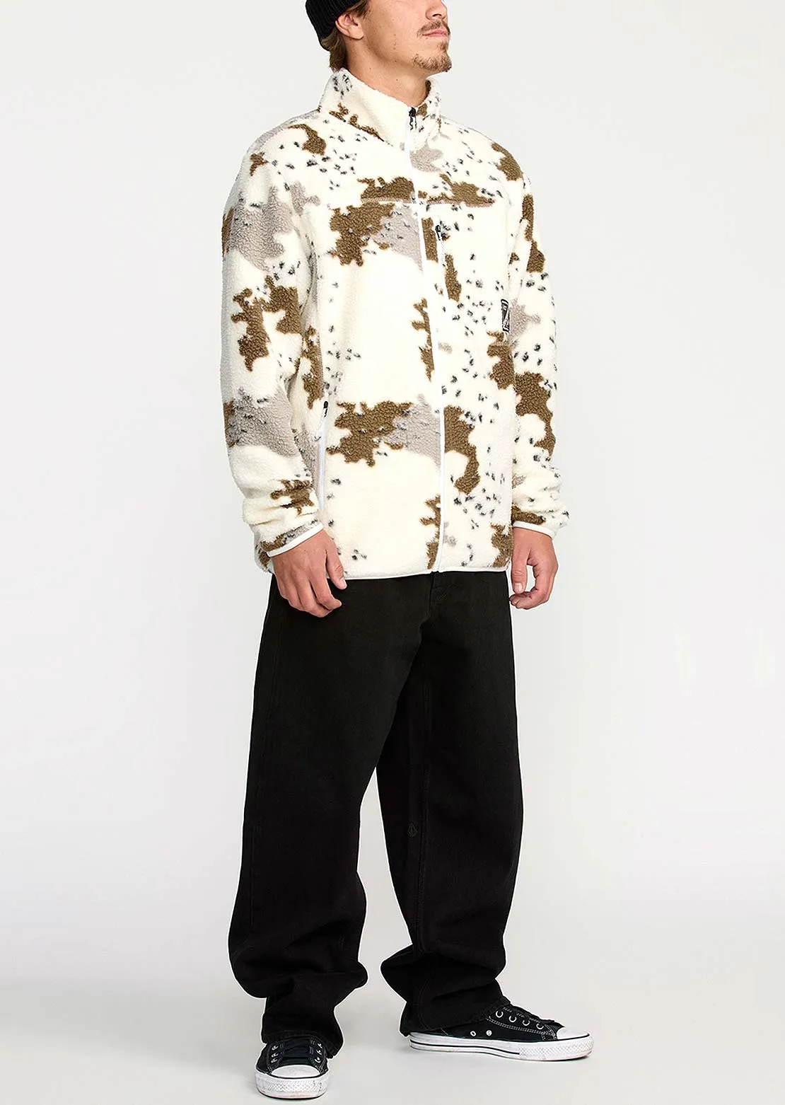 Volcom Men's Nelson Sherpa Full-Zip Fleece sold by Prfo product image thumbnail 3