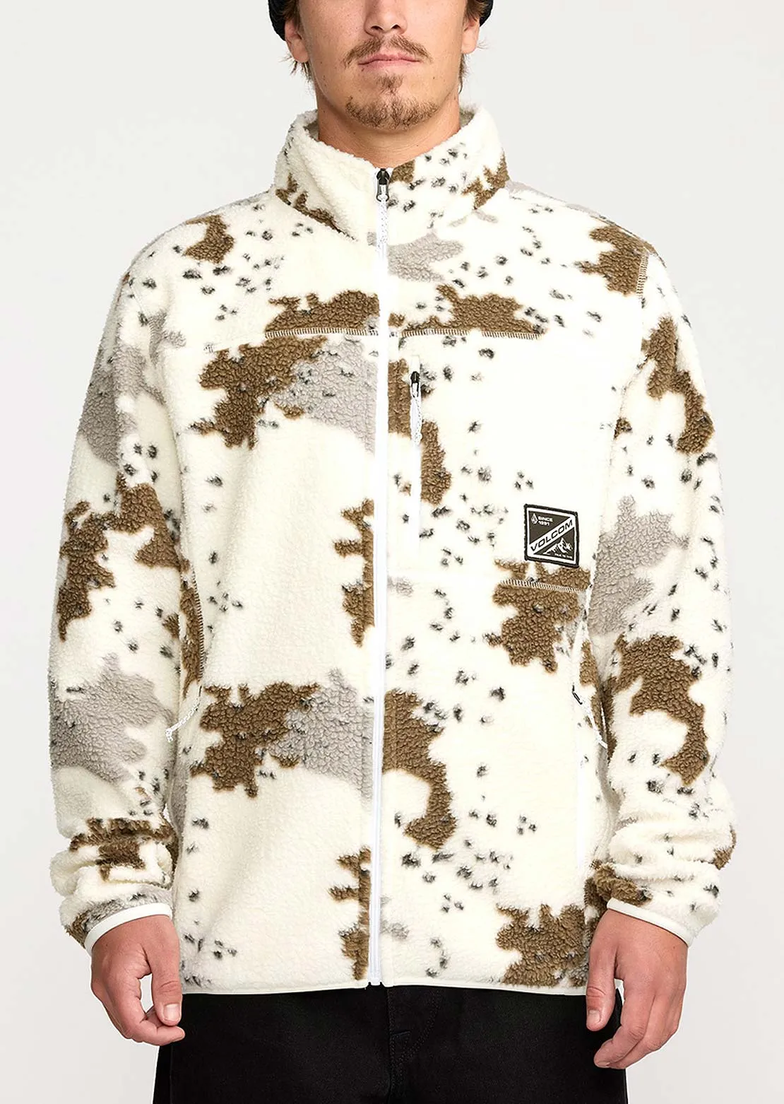 Volcom Men's Nelson Sherpa Full-Zip Fleece sold by Prfo