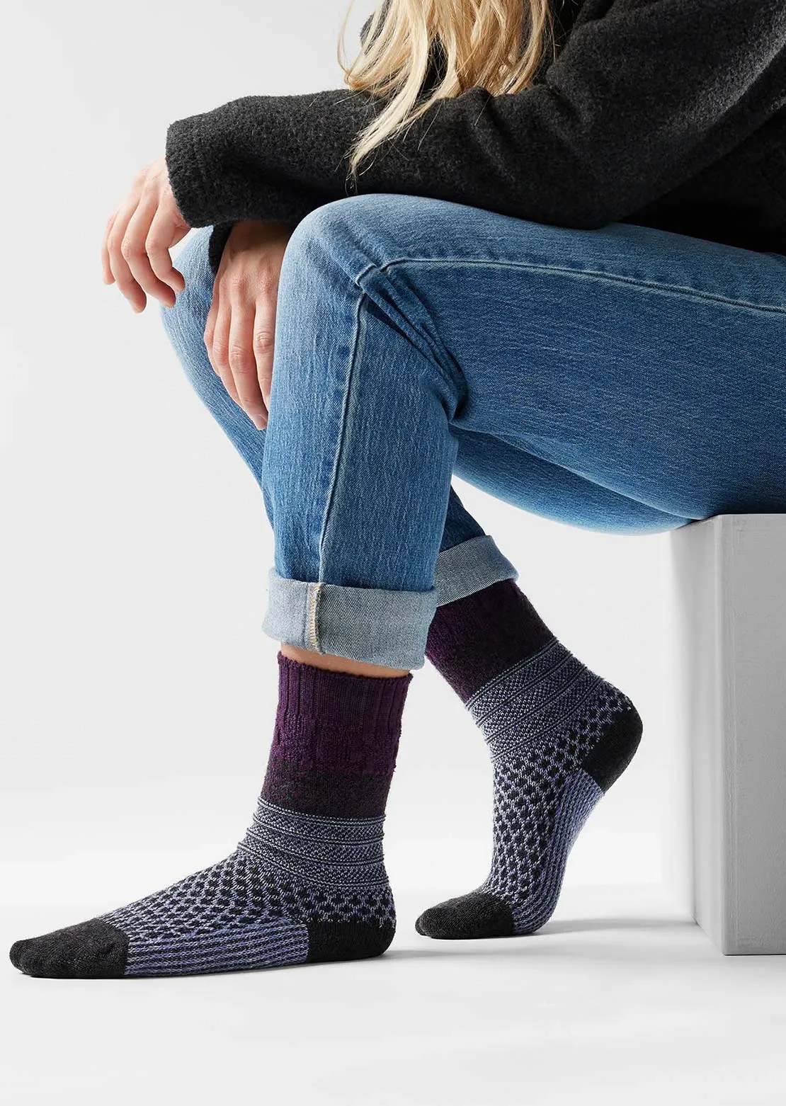 Smartwool Women's Everyday Cozy Popcorn Cable Crew Socks sold by Prfo product image thumbnail 2
