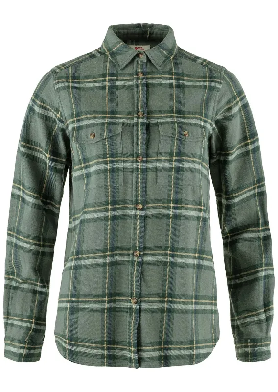 Fjallraven Women's Ovik Heavy Flannel Button Up Shirt sold by Prfo