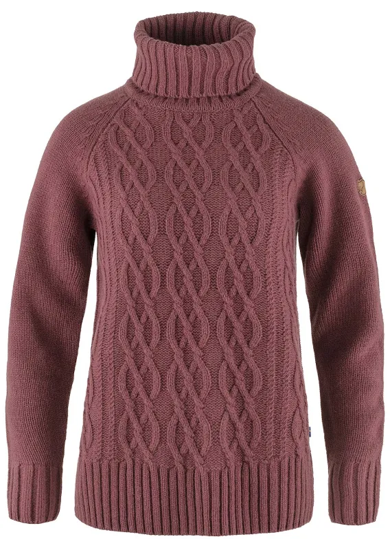 Fjallraven Women's Ovik Cable Knit Roller Neck Sweater sold by Prfo