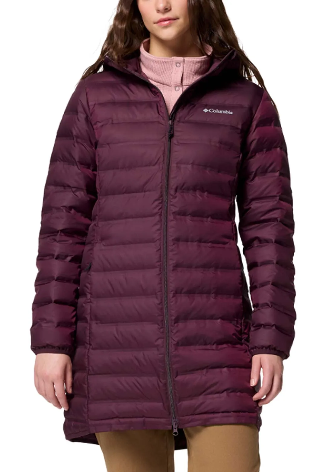 Columbia Women’s Lake 22 II Down Long Hooded Jacket sold by Prfo