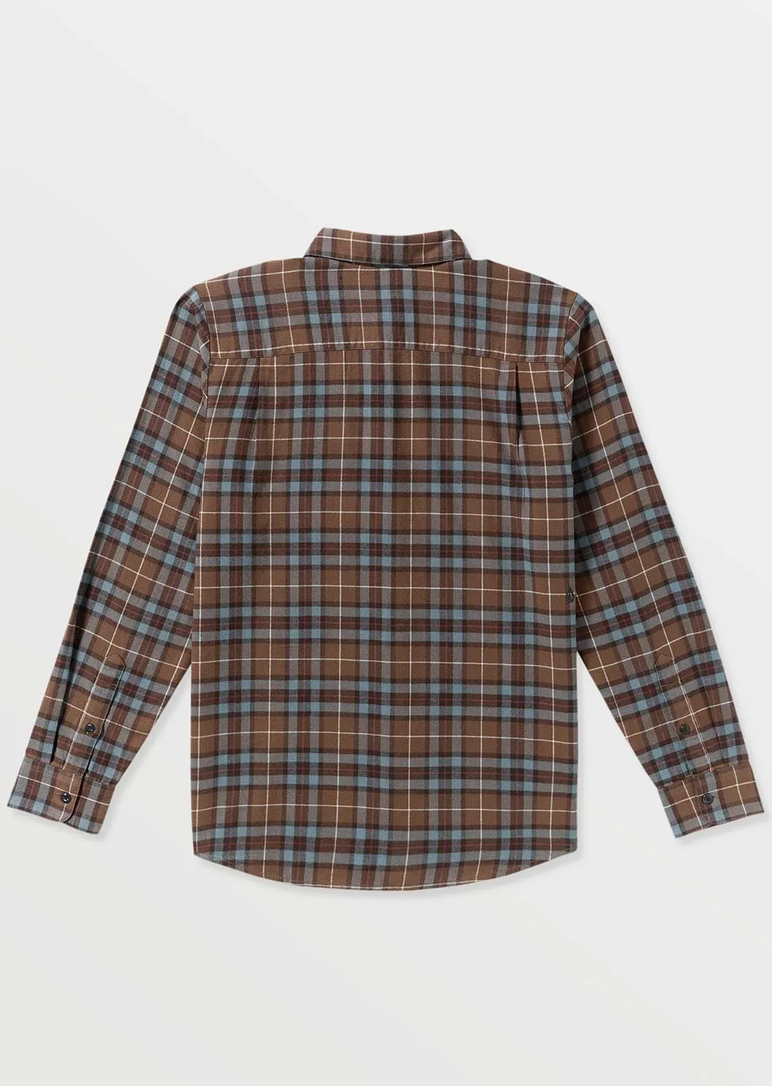 Volcom Men's Caden Plaid Long Sleeve Button Up Shirt sold by Prfo product image thumbnail 2