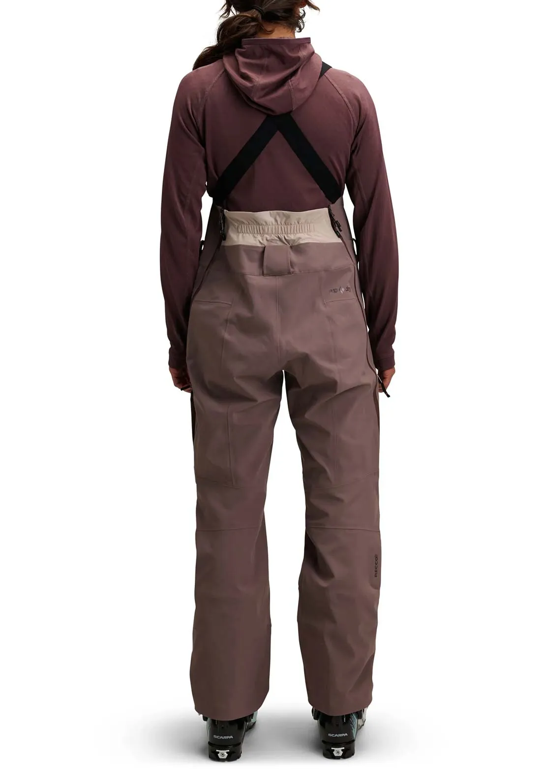 Black Diamond Women's Recon Stretch Bib Pants sold by Prfo product image thumbnail 4