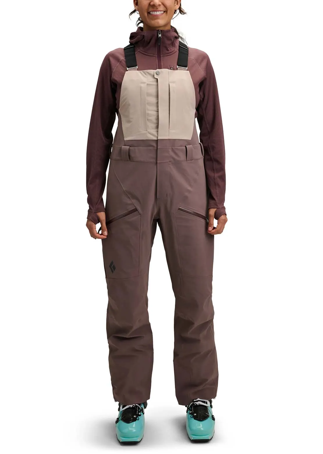 Black Diamond Women's Recon Stretch Bib Pants sold by Prfo product image thumbnail 2