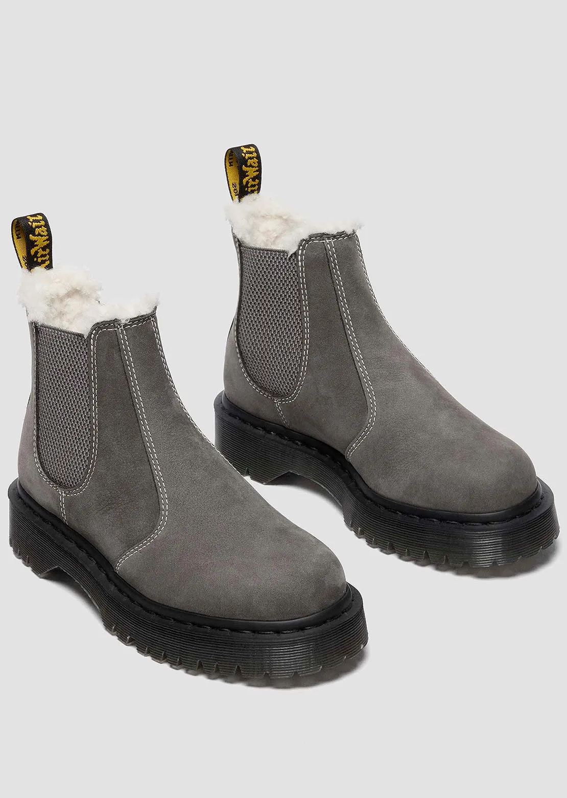 Dr.Martens Women's 2976 Bex Fur Lined Milled Nubuck Waterproof Boots sold by Prfo product image thumbnail 4