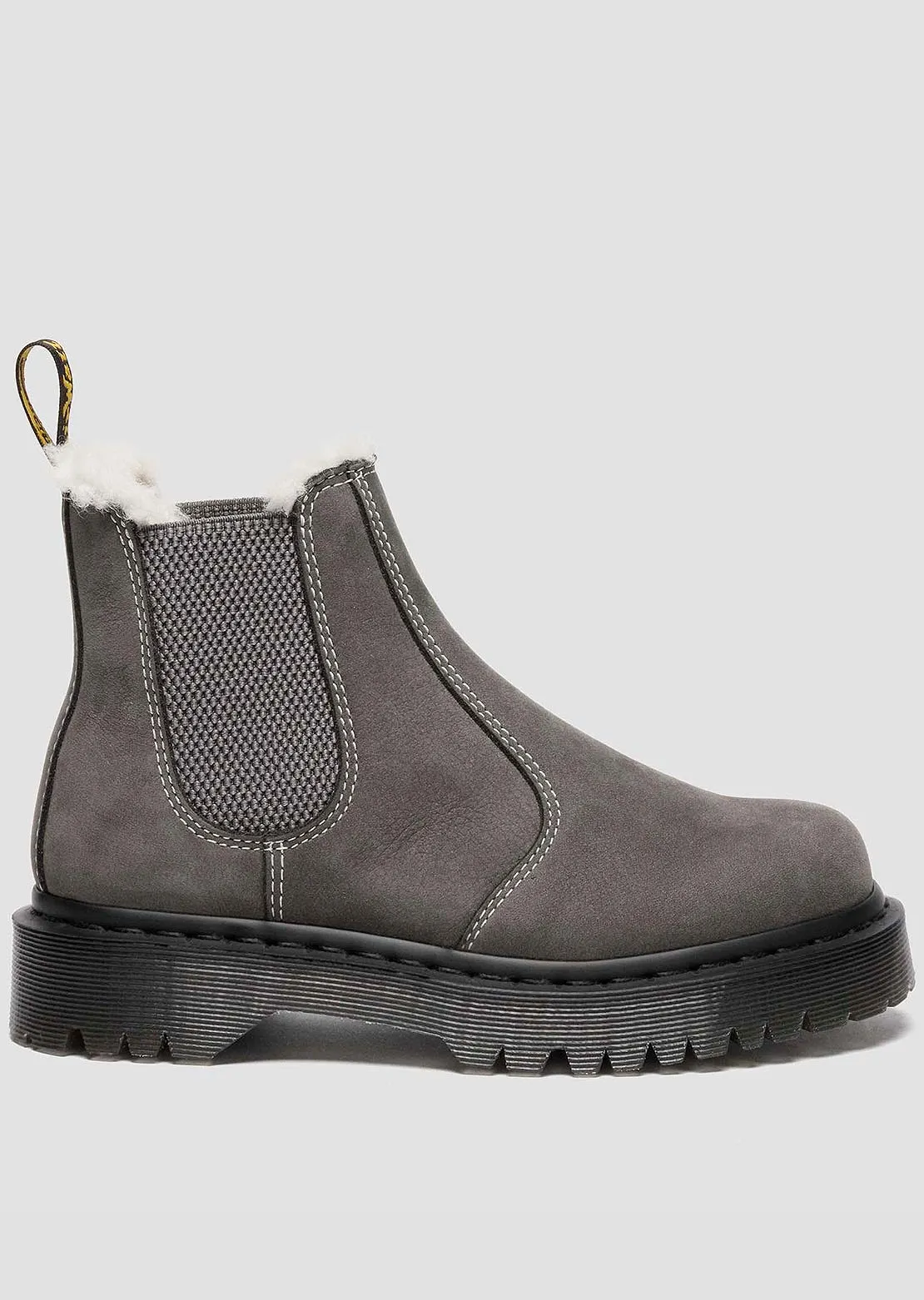 Dr.Martens Women's 2976 Bex Fur Lined Milled Nubuck Waterproof Boots sold by Prfo
