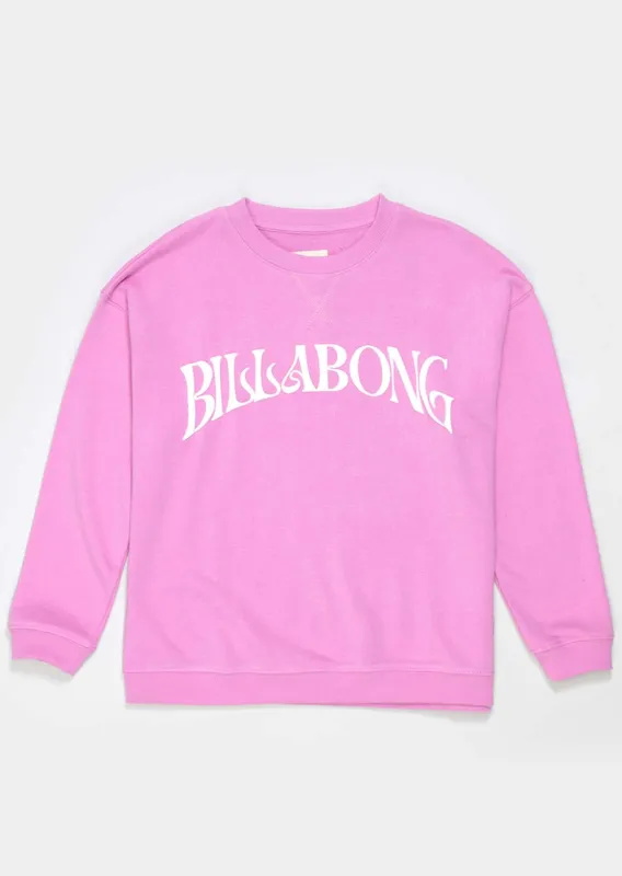 Billabong Junior Arch Logo Crewneck Sweatshirt sold by Prfo