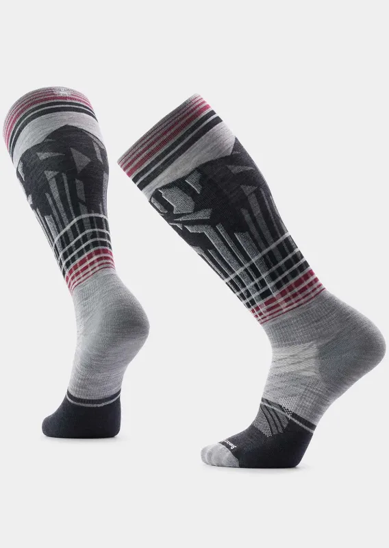 Smartwool Men's Ski Targeted Cushion Summit Shot OTC Socks sold by Prfo