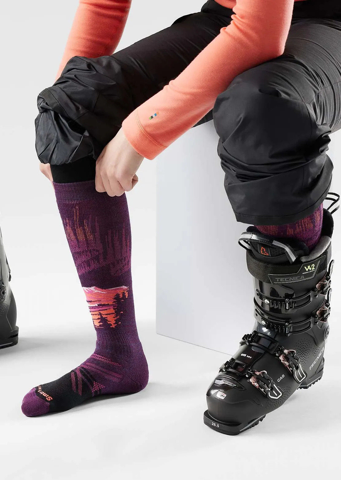 Smartwool Women’s Ski Full Cushion Alpine Auroras OTC Socks sold by Prfo product image thumbnail 2