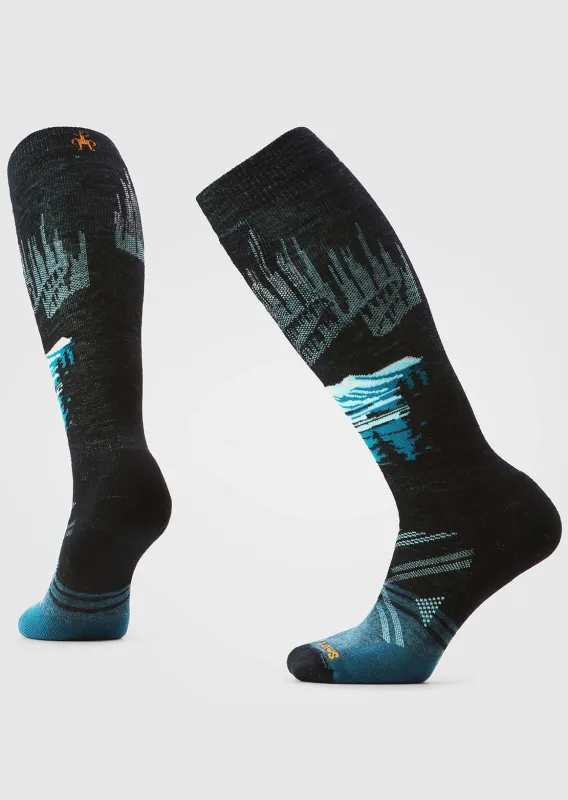 Smartwool Women’s Ski Full Cushion Alpine Auroras OTC Socks sold by Prfo