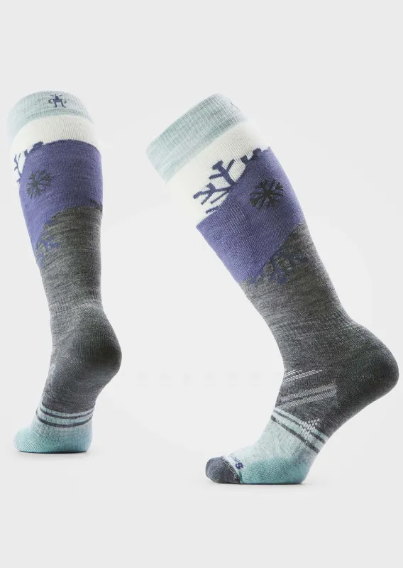 Smartwool Women’s Ski Full Cushion Snowpocalypse Pattern OTC Socks sold by Prfo