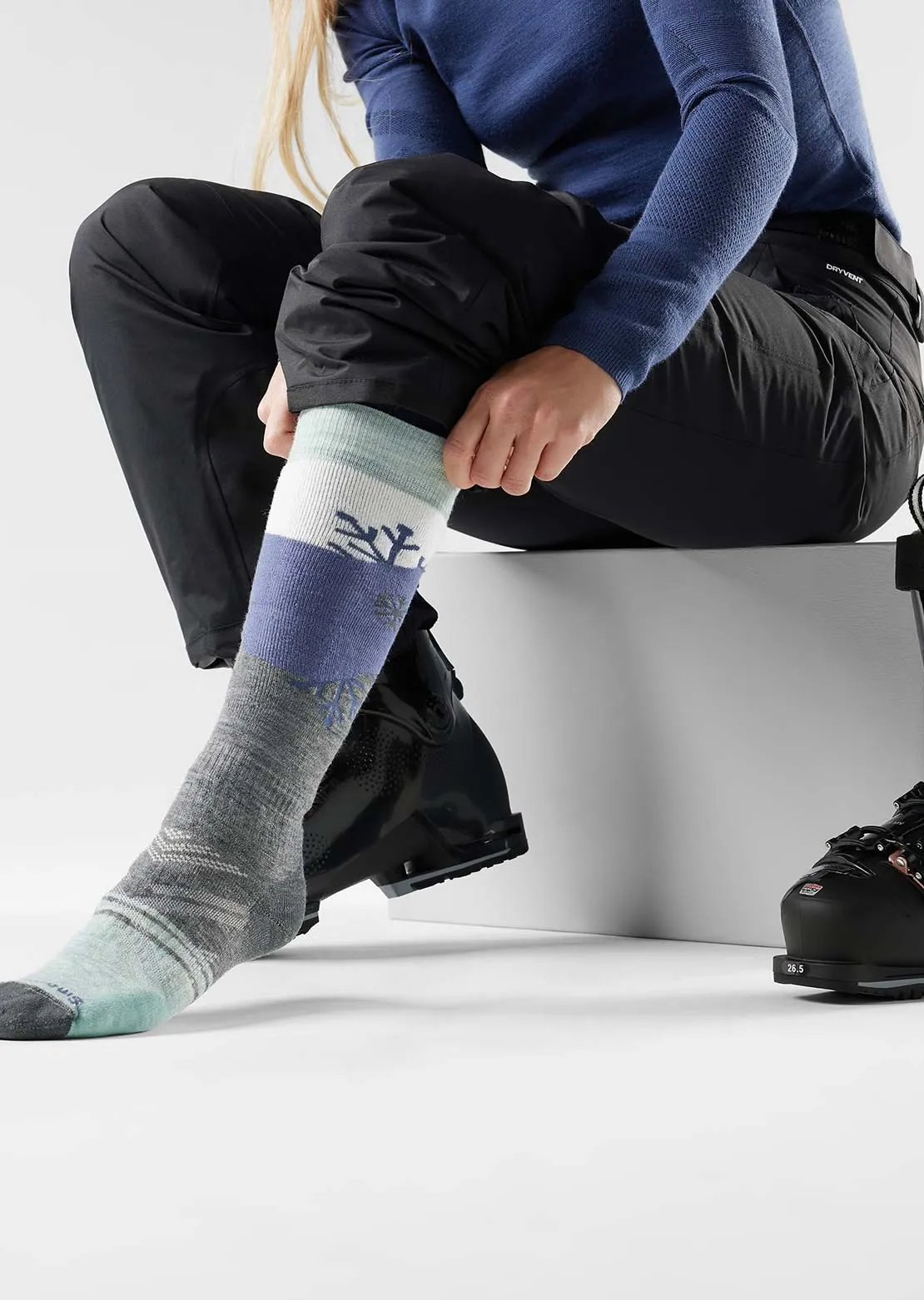 Smartwool Women’s Ski Full Cushion Snowpocalypse Pattern OTC Socks sold by Prfo product image thumbnail 2