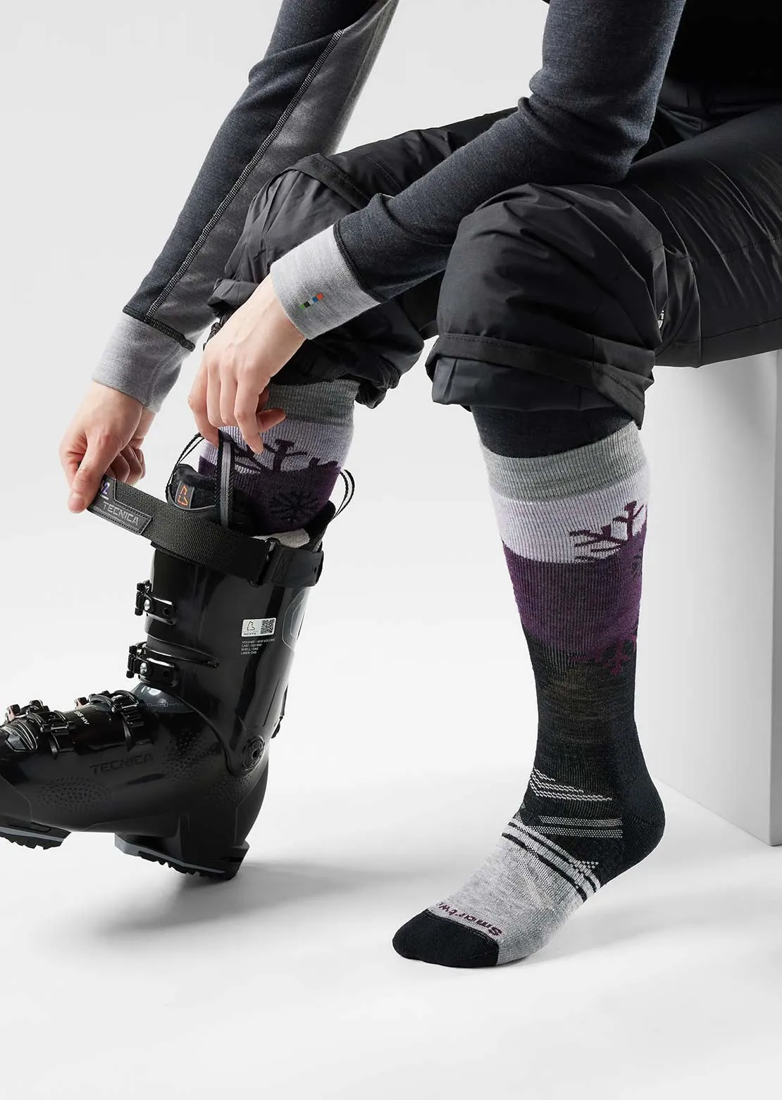 Smartwool Women’s Ski Full Cushion Snowpocalypse Pattern OTC Socks sold by Prfo product image thumbnail 4