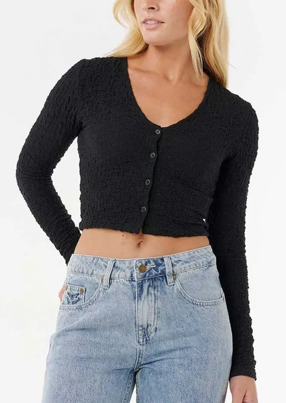 Rip Curl Women's Sunset Luau Texture Long Sleeve sold by Prfo