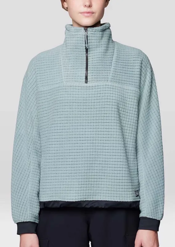Mountain Hardwear Women's Summit Grid Big Grid Half Zip Fleece sold by Prfo