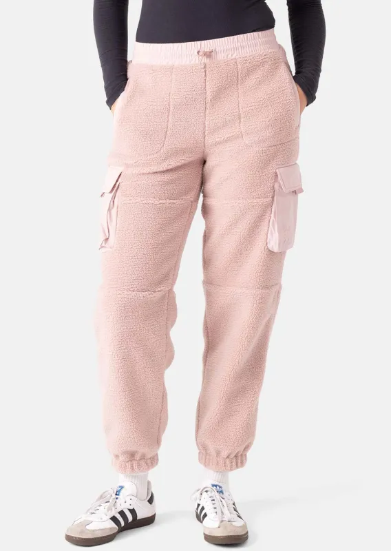 Roxy Women's Rita Sherpa Jogger Pants made by Roxy