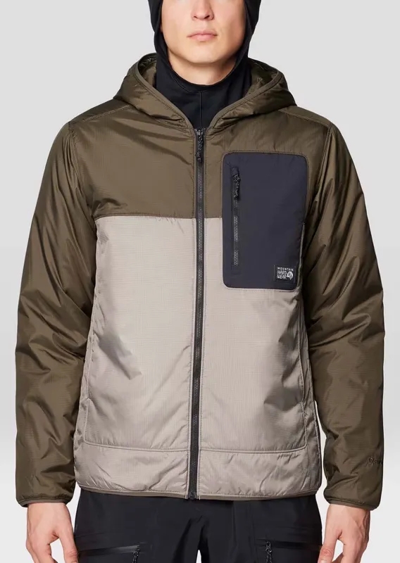 Mountain Hardwear Men's Apres Pro Insulated Hooded Jacket sold by Prfo