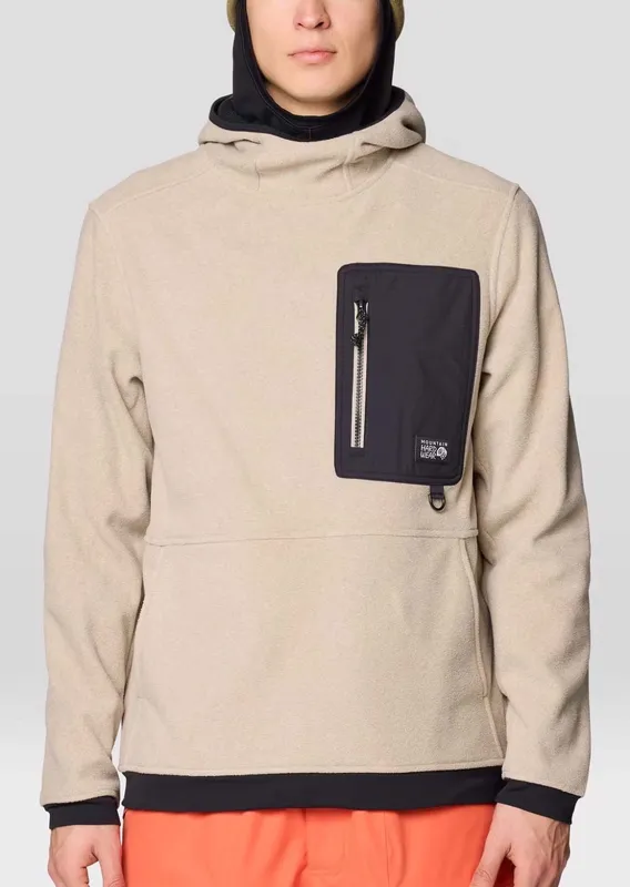 Mountain Hardwear Men's First Tracks Fleece Pullover Hood sold by Prfo