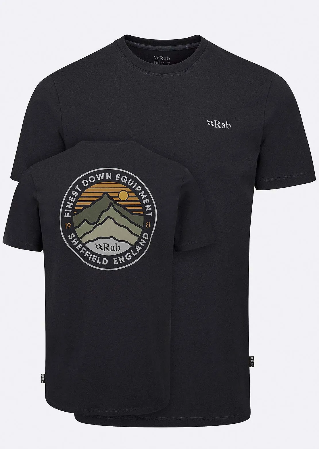 Rab Men's Basecamp 3 Peaks T-Shirt sold by Prfo product image thumbnail 3