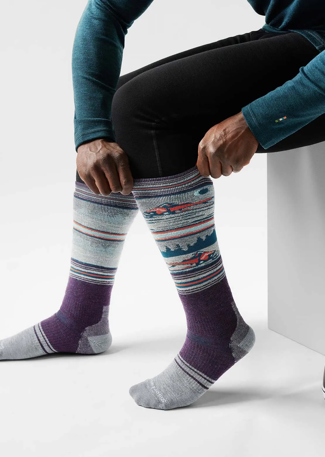 Smartwool Men’s Snowboard Full Cushion Snowmobile OTC Socks sold by Prfo product image thumbnail 2