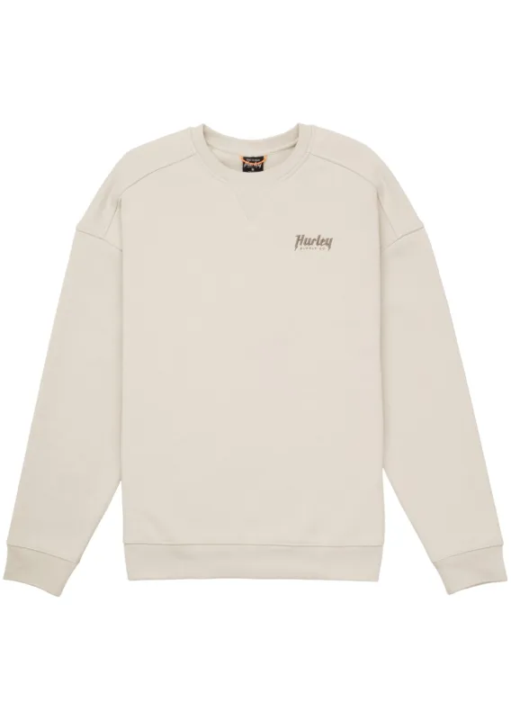 Hurley Men's Ironclad Heavyweight Crew Sweatshirt sold by Prfo