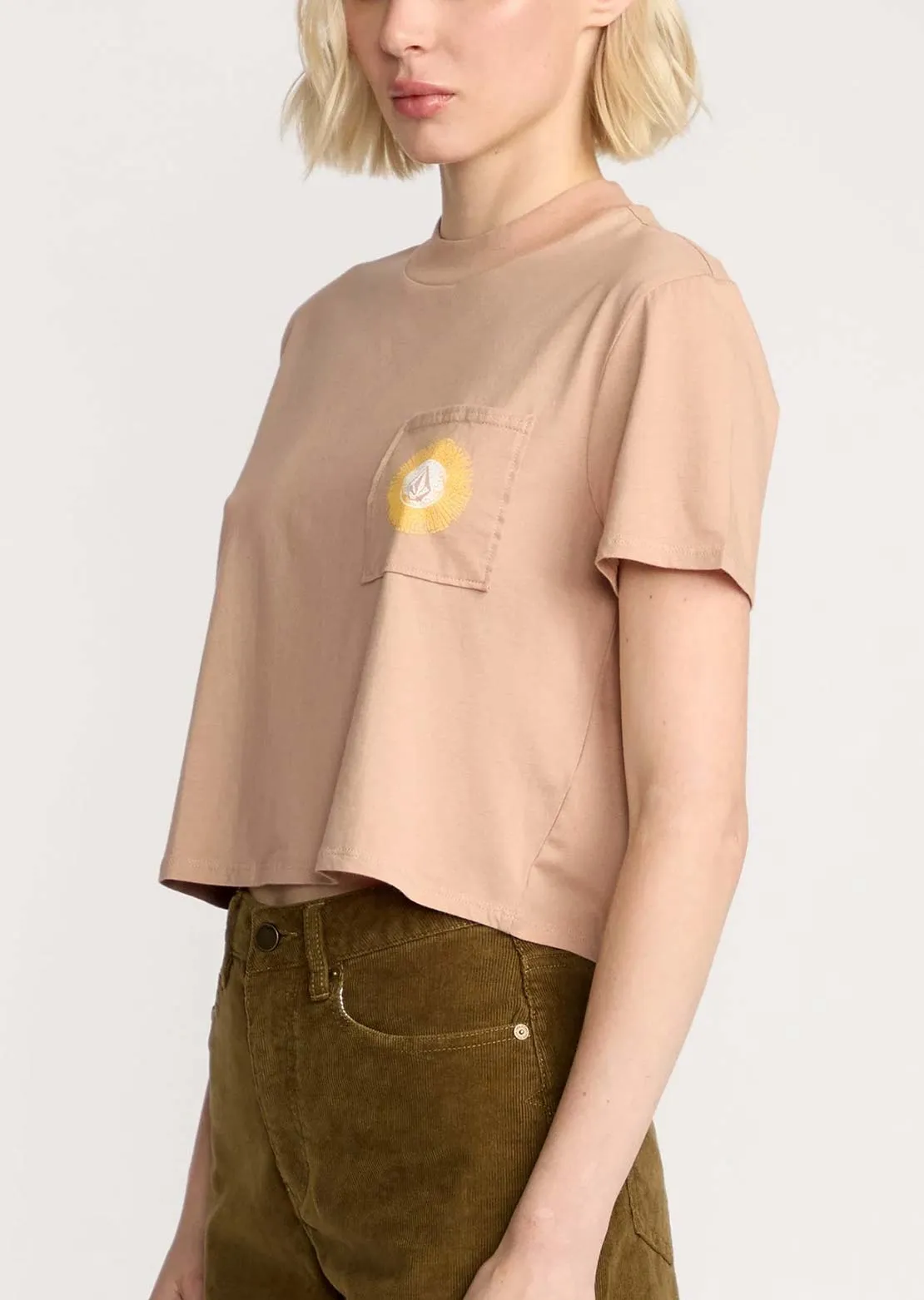 Volcom Women's Pocket Dial T-shirt sold by Prfo product image thumbnail 2