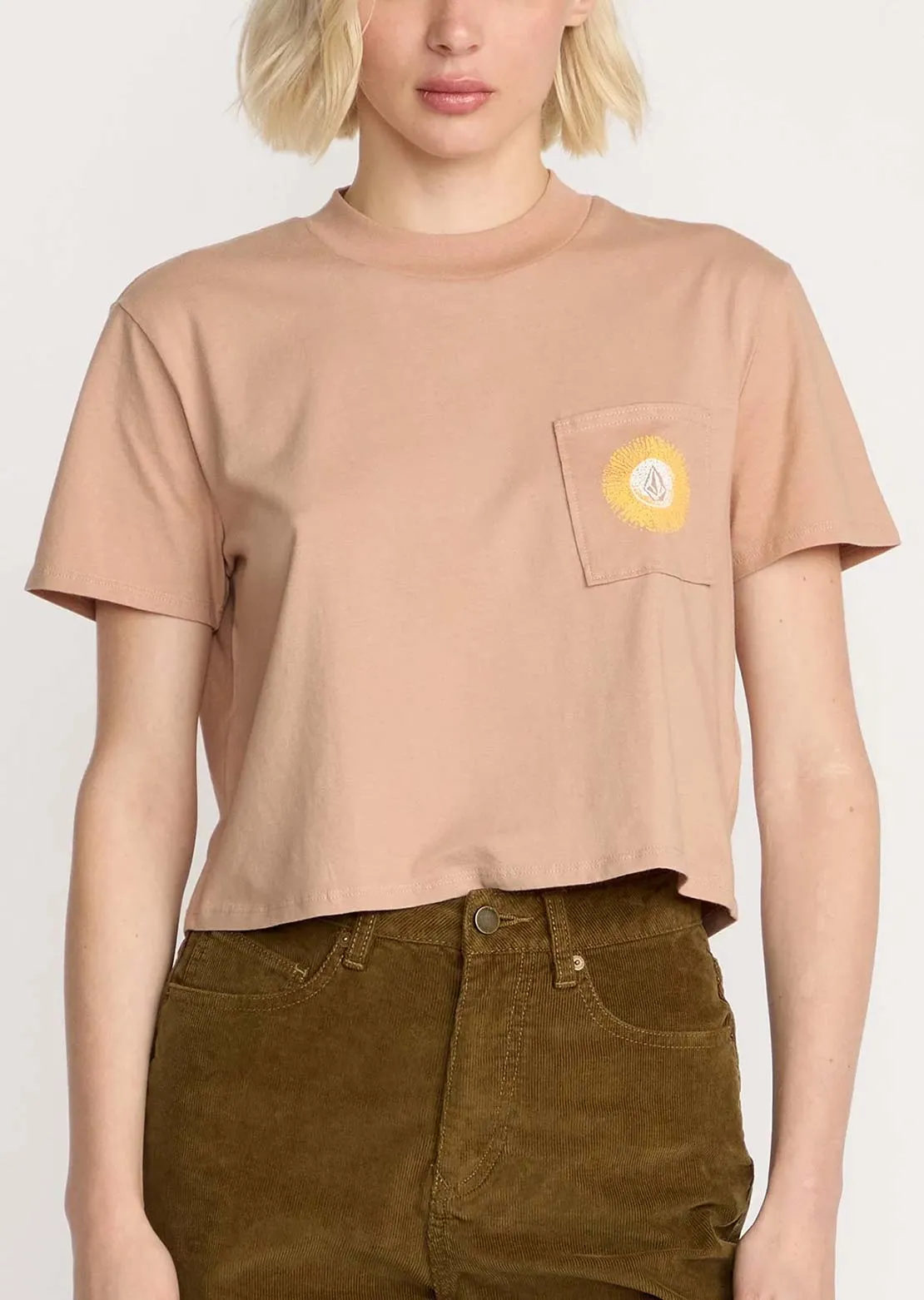 Volcom Women's Pocket Dial T-shirt sold by Prfo