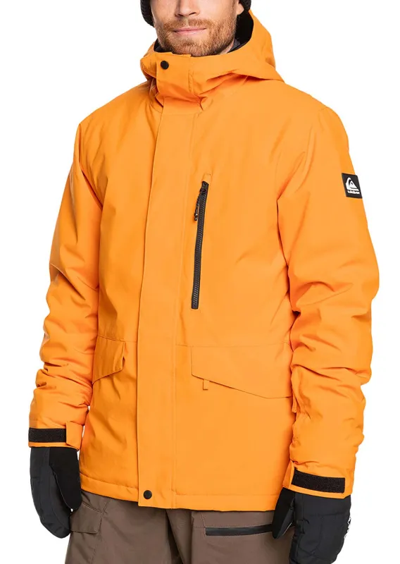 Quiksilver Men's Mission Solid Snow Jacket sold by Prfo