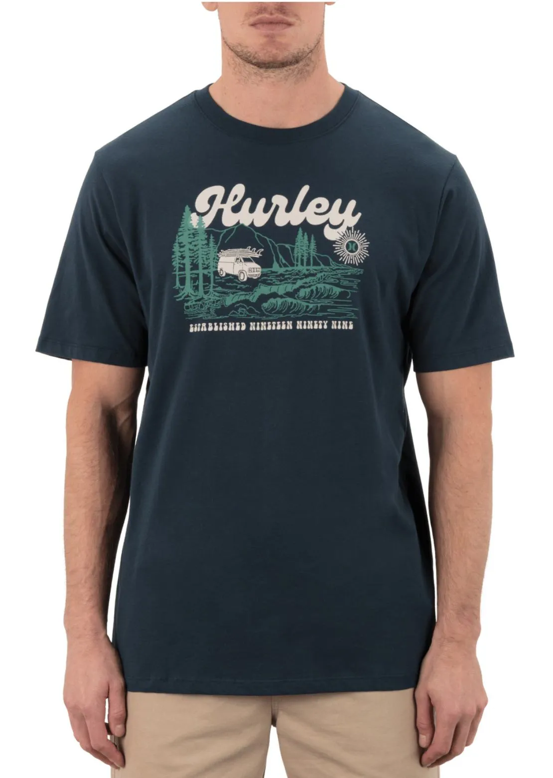 Hurley Men's Camp T-Shirt sold by Prfo product image thumbnail 3