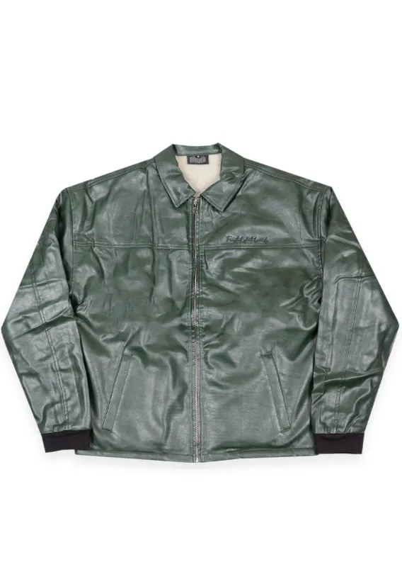 Frosted Men's Leather Jacket made by Prfo