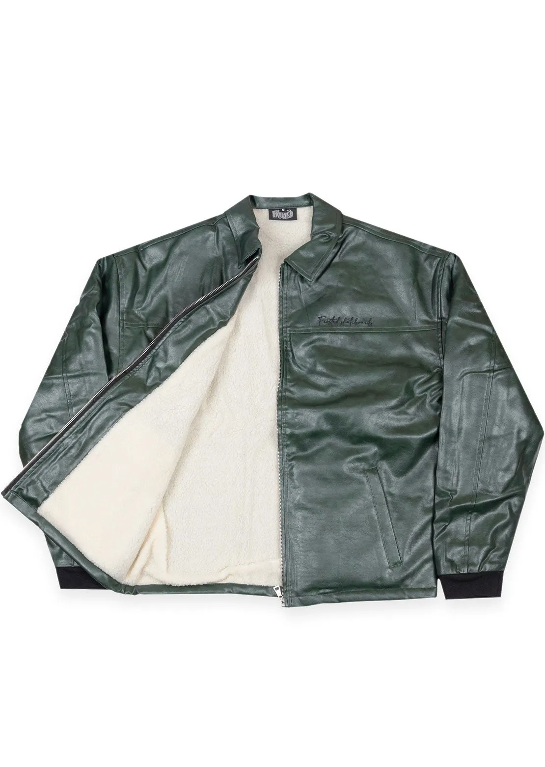 Frosted Men's Leather Jacket sold by Prfo product image thumbnail 2