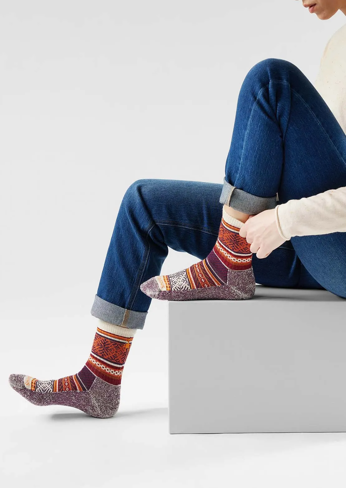 Smartwool Women's Everyday Fair Isle Sweater Crew Socks sold by Prfo product image thumbnail 2