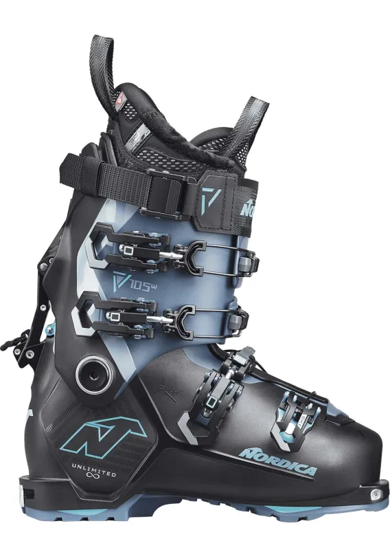 Nordica Women's Unlimited 105 DYN Ski Boots made by Prfo
