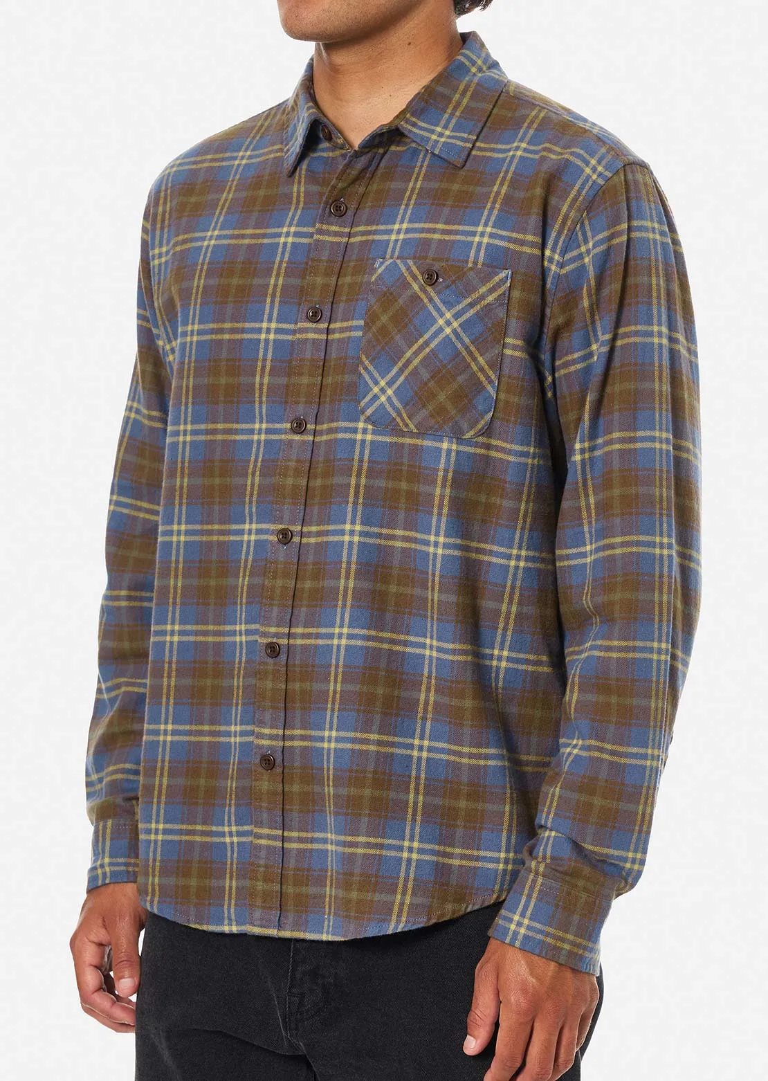 Katin Men's Derek Flannel Button Up Shirt sold by Prfo product image thumbnail 3
