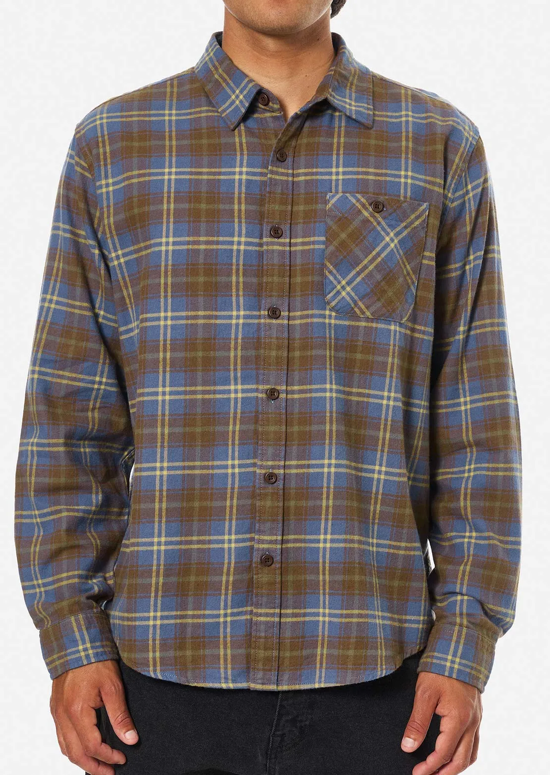 Katin Men's Derek Flannel Button Up Shirt sold by Prfo product image thumbnail 2
