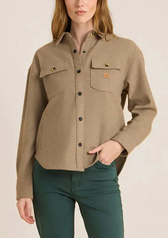 Roark Women's Amberley Oversized Button Up Shirt sold by Prfo