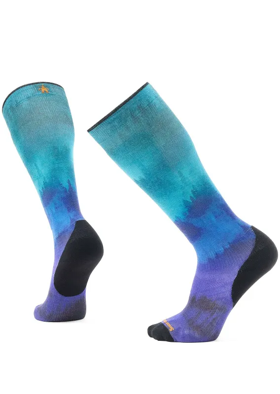 Smartwool Men's Ski Targeted Cushion Compression Print OTC Socks sold by Prfo