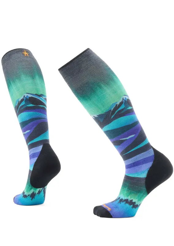 Smartwool Women's Ski Targeted Cushion Compression Print OTC Socks sold by Prfo