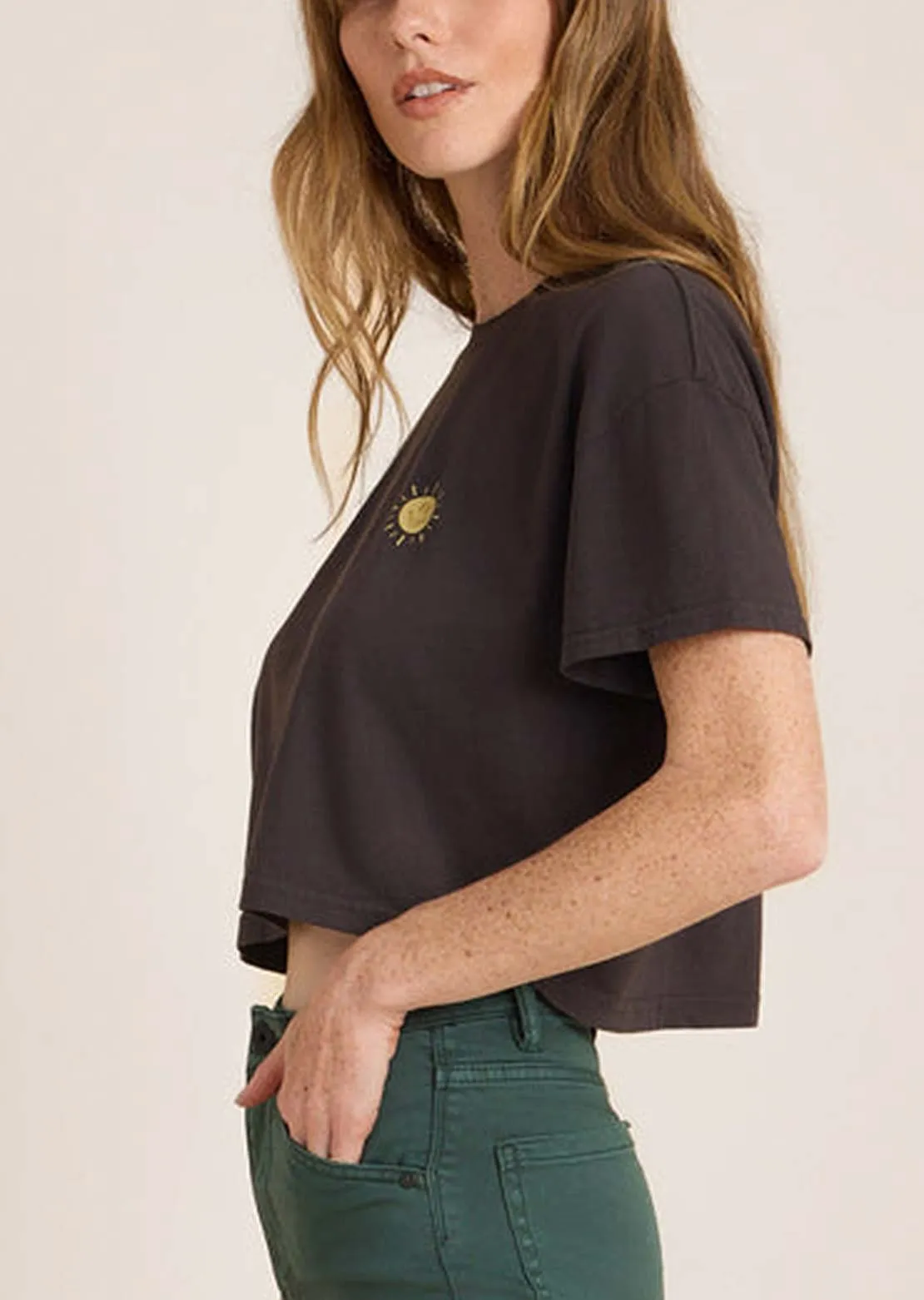 Roark Women's Seek Cropped Boxy T-Shirt sold by Prfo product image thumbnail 2