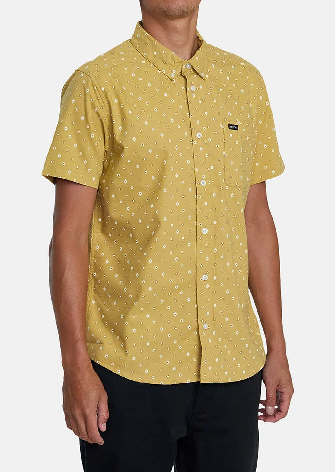 RVCA Men's Thatll Do Print Button Up Shirts sold by Prfo product image thumbnail 2