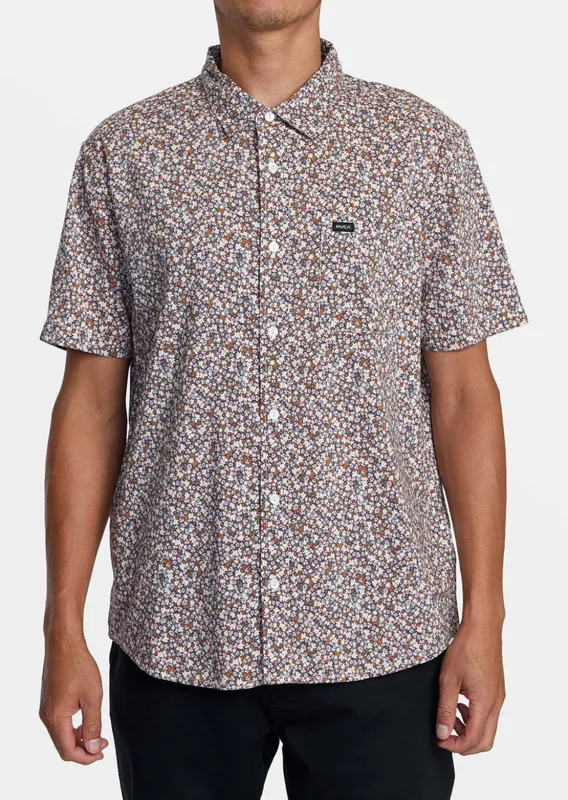 RVCA Men's Micro Garden Button Up Shirts sold by Prfo