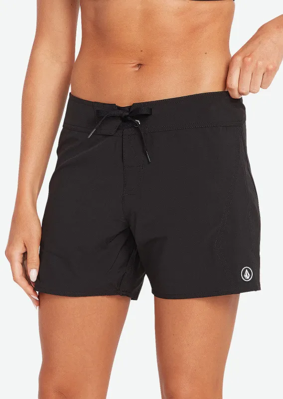 Volcom Women's Simply Solid 5 Boardshorts sold by Prfo