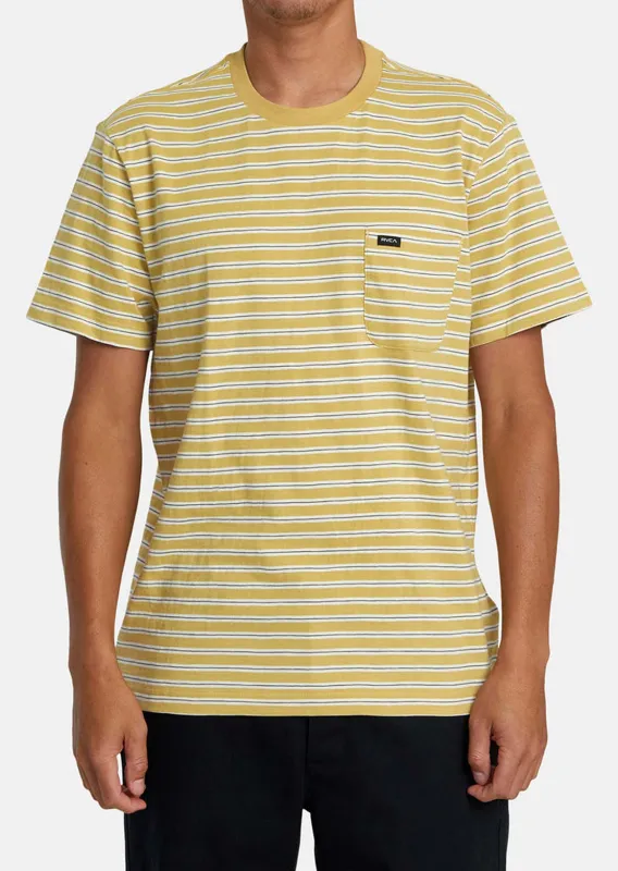 RVCA Men's Magnolia Crew T-Shirt sold by Prfo
