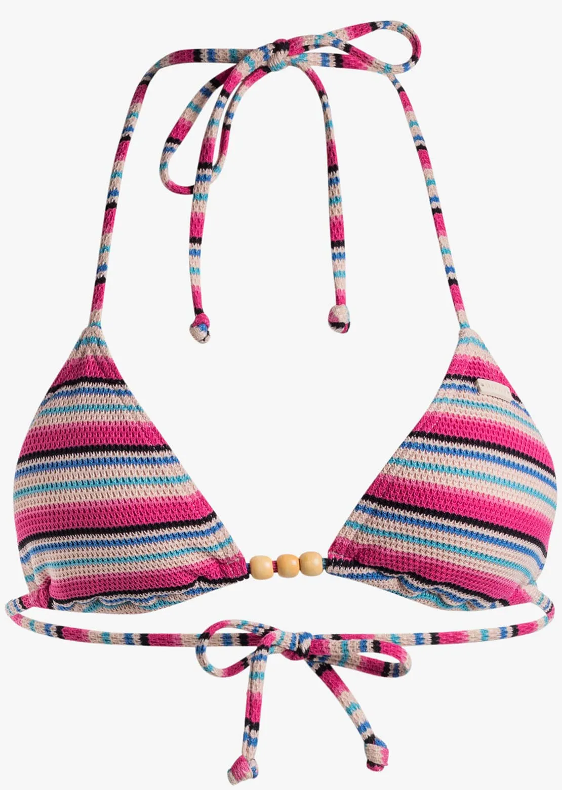 Roxy Women's Paraison Stripe Tiki Triangle Bikini Top sold by Prfo product image thumbnail 5